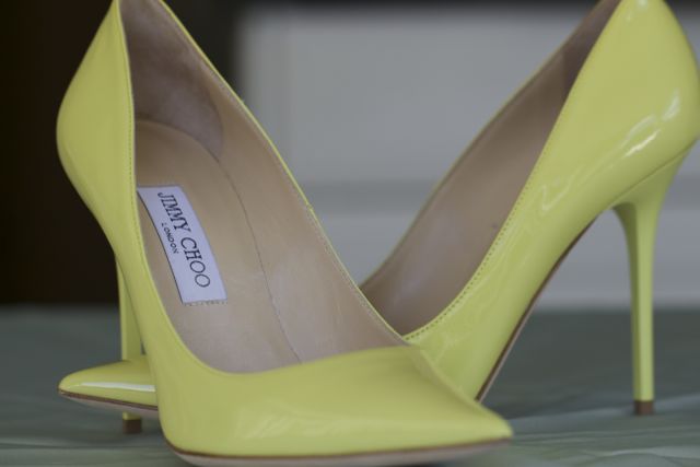 ABSOLUTELY LOVELY YELLOW SHOES