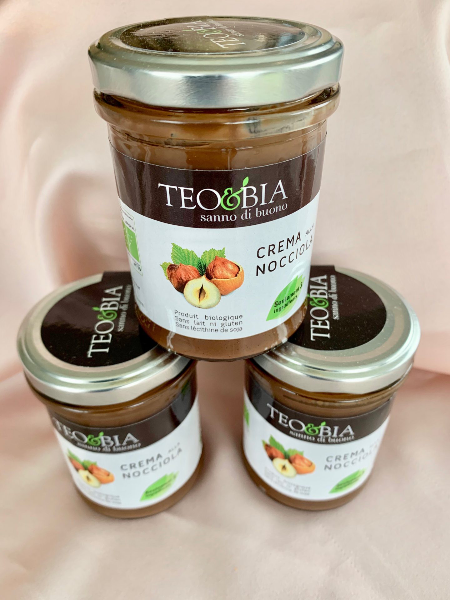 EXCELLENT TEO&BIA HAZELNUT CREAM – CREMA ALLA NOCCIOLA-3 INGREDIENTS